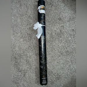 Detailed Scratch Off World Map Poster - XL - Black and Gold Scratchable World